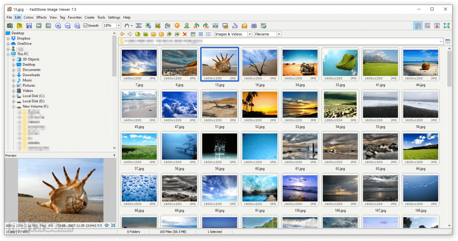 FastStone Image Viewer 7.8 for windows download
